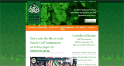 Desktop Screenshot of mysticirishparade.org